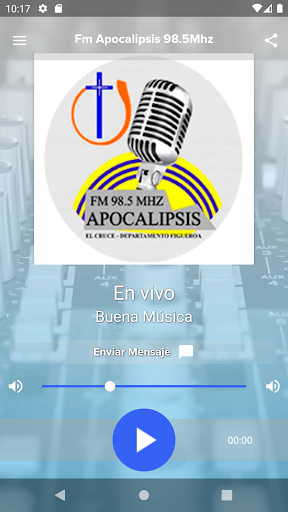 Android application Fm Apocalipsis 98.5 Mhz screenshort