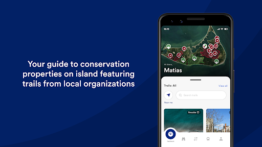 Android application ACKTrails screenshort