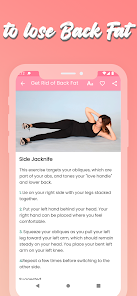 Captura de Pantalla 5 Get Rid of Back Fat android