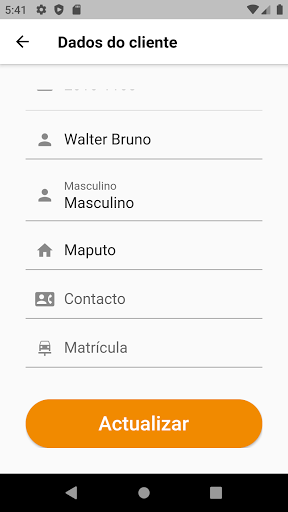 Gofuel Support Screen 3