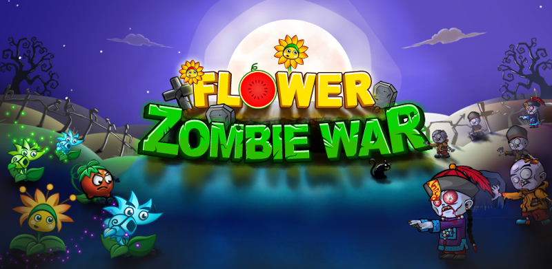 Flower zoombie war