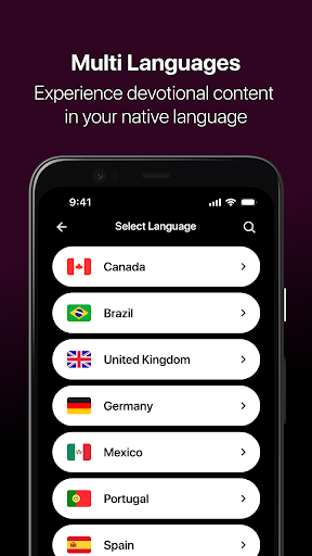 Santo Catholic App Screen 2