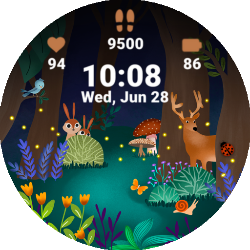 Enchanted Forest Watch Face logo