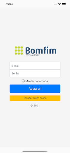 Android application Bomfim Clientes screenshort