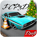 speed car parking lot 3d icon