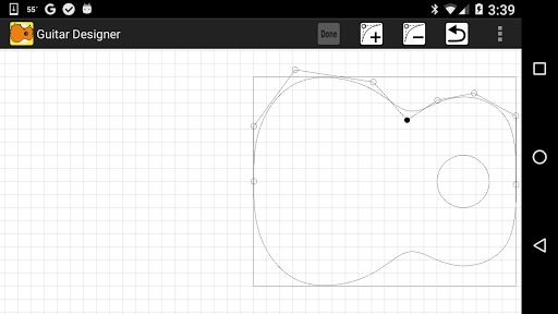 Android application Guitar Designer screenshort