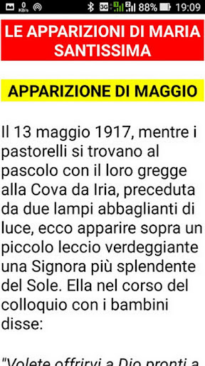 Nostra Signora di Fatima Screen 3