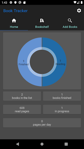 Book Tracker Screen 2