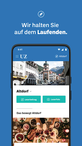Urner Zeitung News Screen 3