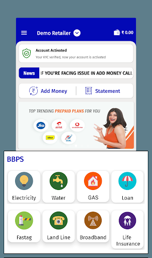 Android application JstPay:Recharge & Bill Payment screenshort