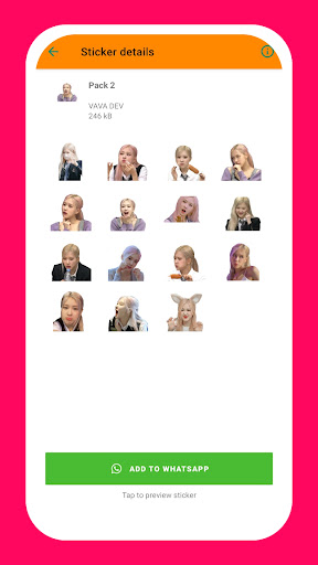 Rose Blackpink WAStickerApps Screen 2
