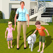 Virtual Mom Billionaire: Happy Family Simulator 3D