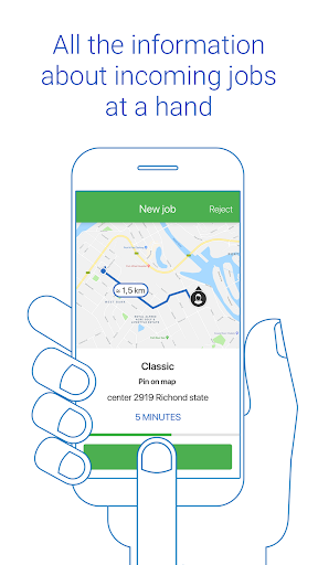 CJs Cab & Shuttle Driver Screen 2