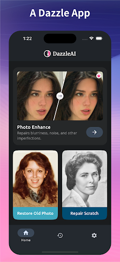 Dazzle AI - Photo Enhancer Screen 2