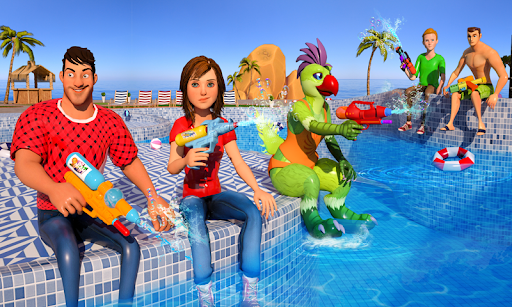Android application Water Battle Arena Shooting screenshort