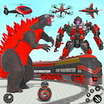 Cover Image of ダウンロード ゴジラロボットトランスフォームカー 1.4 APK