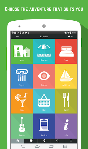 Android application EG | Explore Serifos screenshort