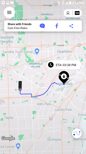 Screenshot of Ride SMART Flex