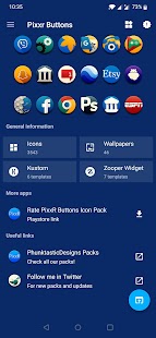 PixxR Buttons Icon Pack स्क्रीनशॉट