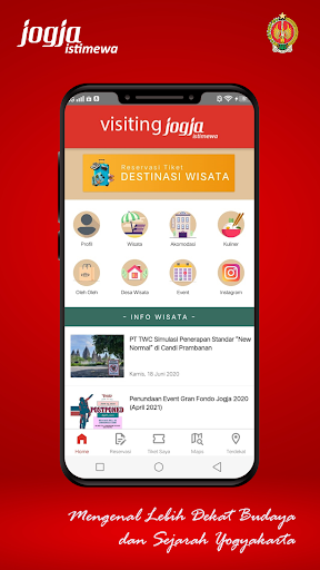 Visiting Jogja Screen 2