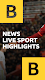 screenshot of BBC Sport - News & Live Scores