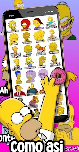 Stickers Simpson Pack 2024