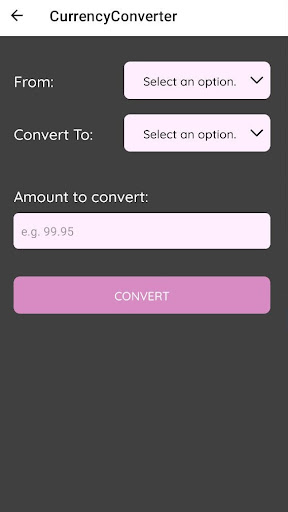 Currency and Price Calculator Screen 2