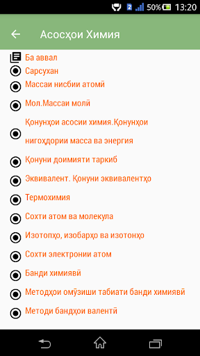 АСОСҲОИ НАЗАРИЯВИИ ХИМИЯ Screen 2