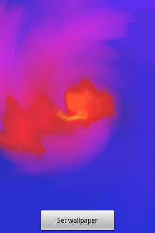 Android application Swirl Live Wallpaper screenshort