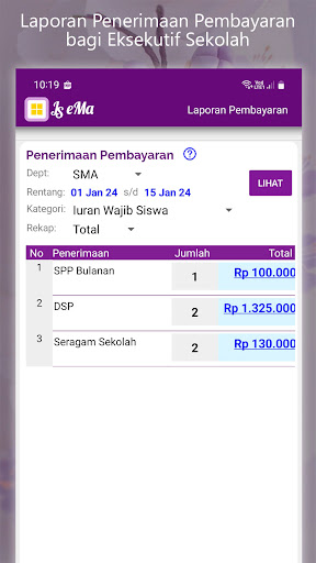 JIBAS Jendela Sekolah EMA Screen 3