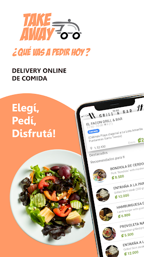 Android application Take Away CR screenshort