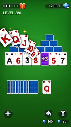 TriPeaks Solitaire - Screenshot 1