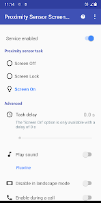 Screenshot 5 Proximity Sensor Screen Lock android
