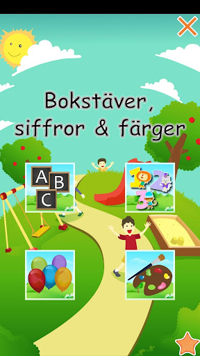 Android application Svenska ABC screenshort