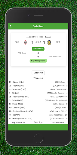 Placar Copa do Brasil 2025 Screenshot 2 - AppWisp.com