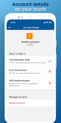 Cymmetri Verify Screen 3