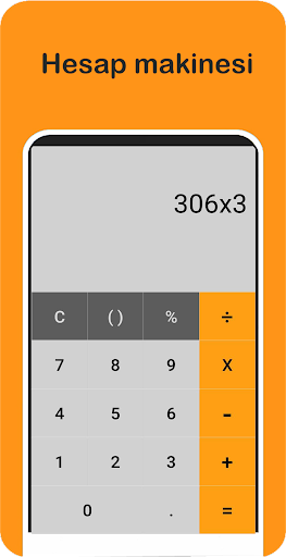 Hesap makinesi Screen 2