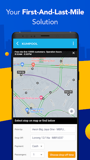 Kumpool – Ride-pooling app Screen 3