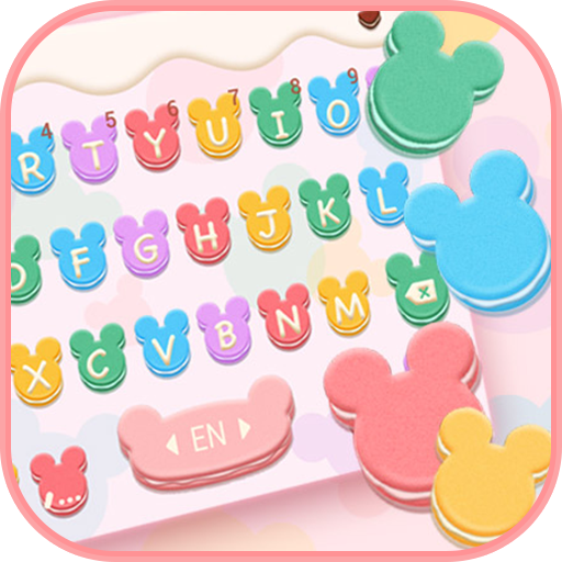 Tasty Mickey Macaroon Keyboard - AppWisp.com
