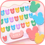 Cover Image of Download Tasty Mickey Macaroon Keyboard  APK