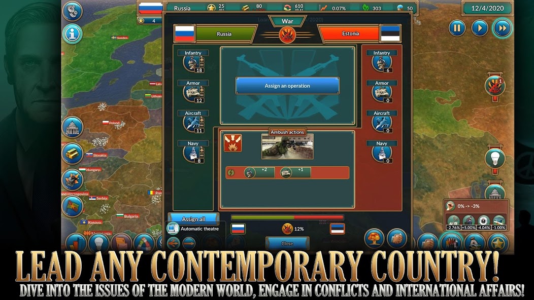 Realpolitiks Mobile 1.6.4 APK + Мод (Unlimited money) за Android