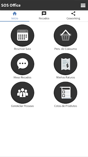 Android application É Reservas screenshort