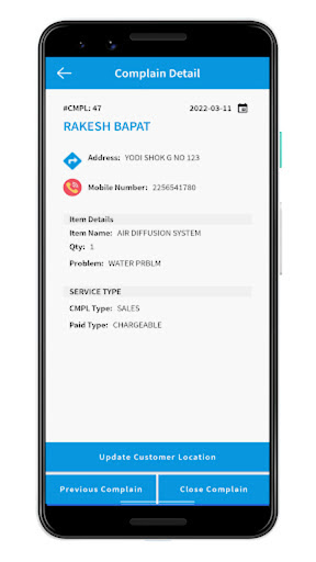 Octapro Technician Screen 3