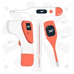 Cover Image of Скачать Thermometer Body Temp Diary  APK