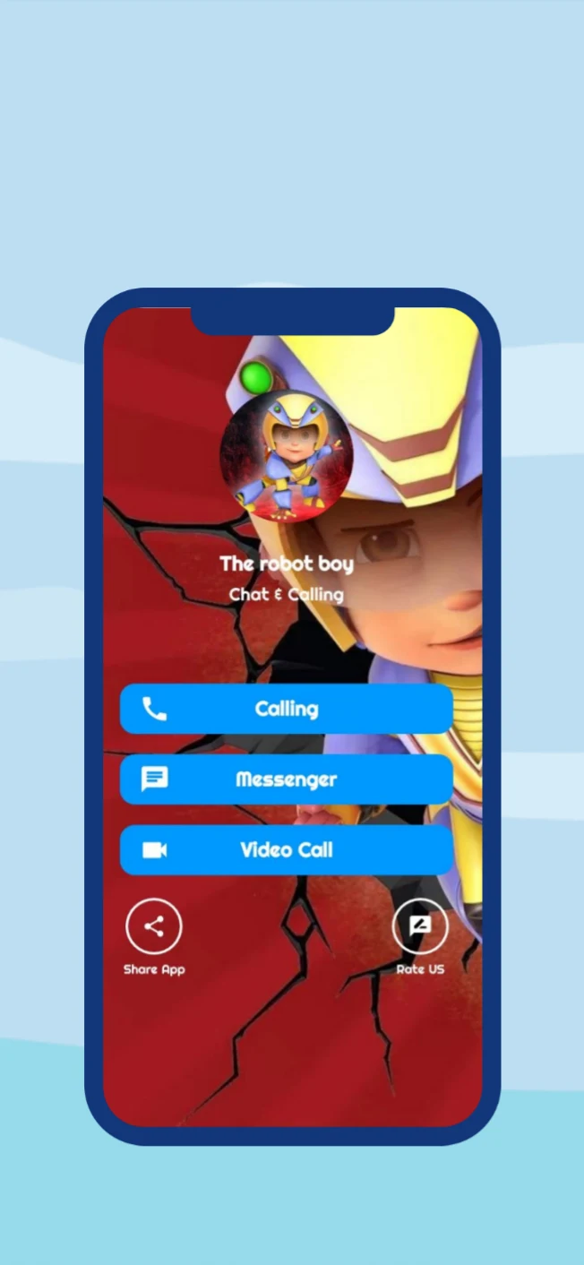 Download The robot boy : Call from vir! App Free on PC (Emulator) - LDPlayer