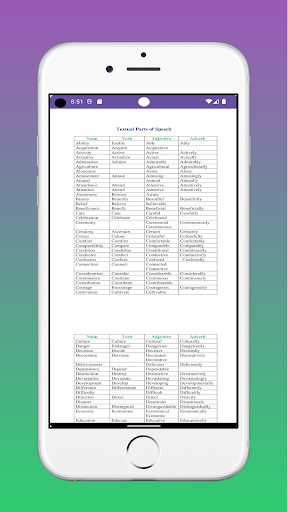 English Easy To Write Screen 2
