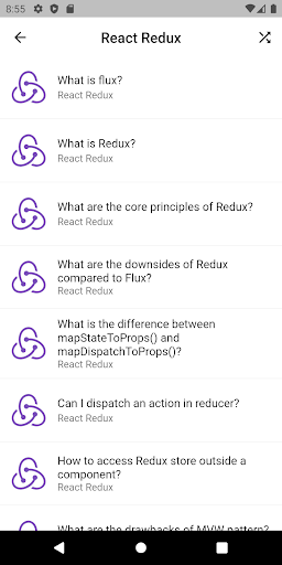 React.js Interview Questions Screen 3