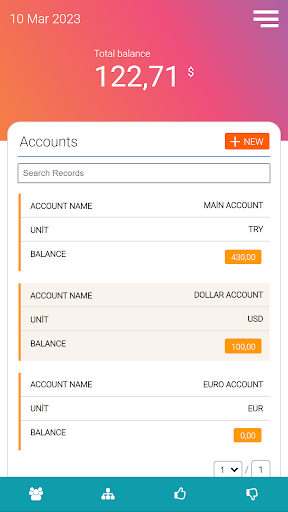 Budget Manage İncome & Expense Screen 3