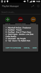 screenshot of Playlist Manager Pro