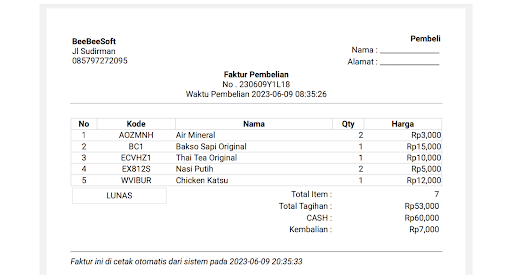 BeeKasir - POS Aplikasi Kasir